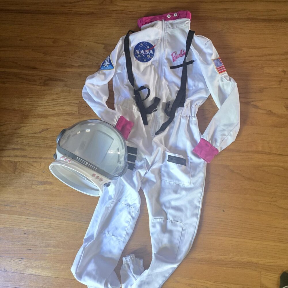 ADULT Astronaut Barbie Costume with helmet